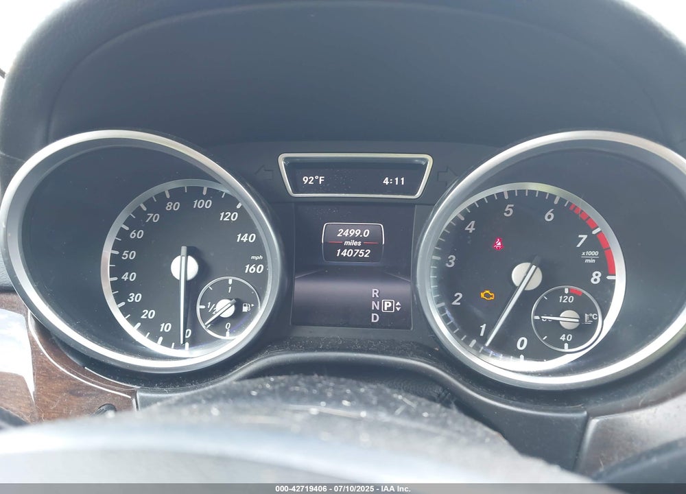 2014 MERCEDES-BENZ GL-CLASS VIN: 4JGDF7CE7EA428449