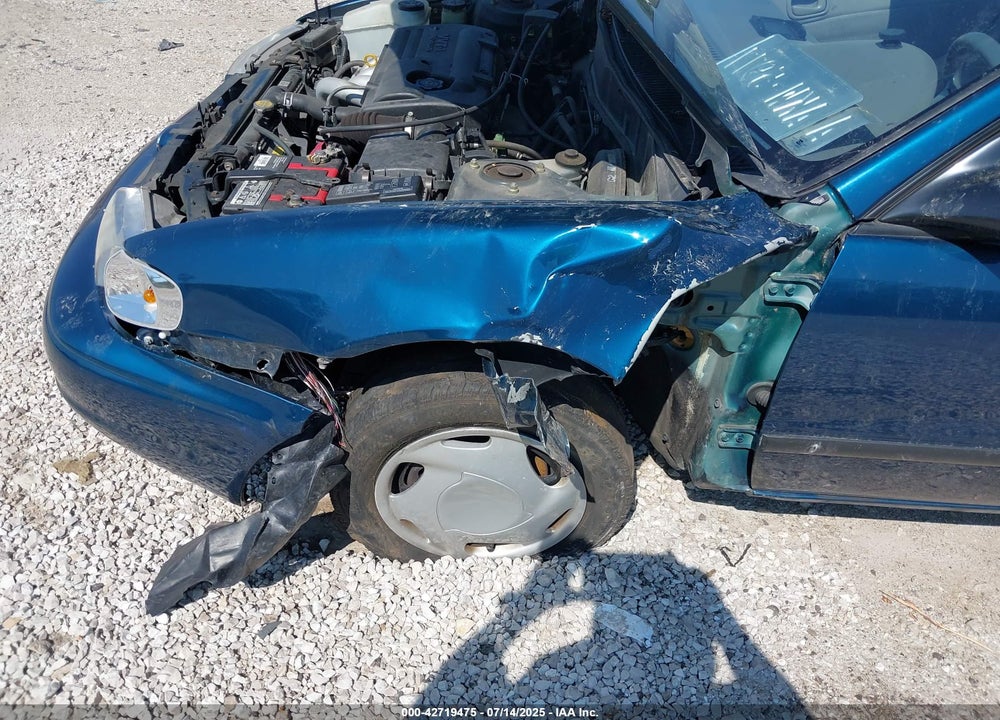 2001 CHEVROLET PRIZM VIN: 1Y1SK52801Z411006
