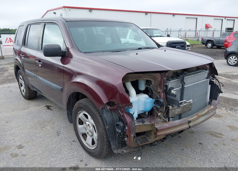 2014 HONDA PILOT LX VIN: 5FNYF4H22EB002713