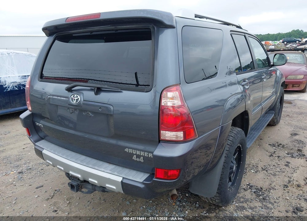 2004 TOYOTA 4RUNNER SR5 SPORT V8 VIN: JTEBT14R540034404