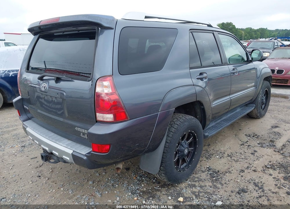 2004 TOYOTA 4RUNNER SR5 SPORT V8 VIN: JTEBT14R540034404
