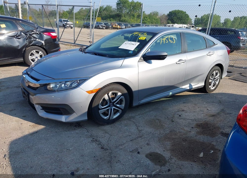 2016 HONDA CIVIC VIN: 19XFC2F55GE093843