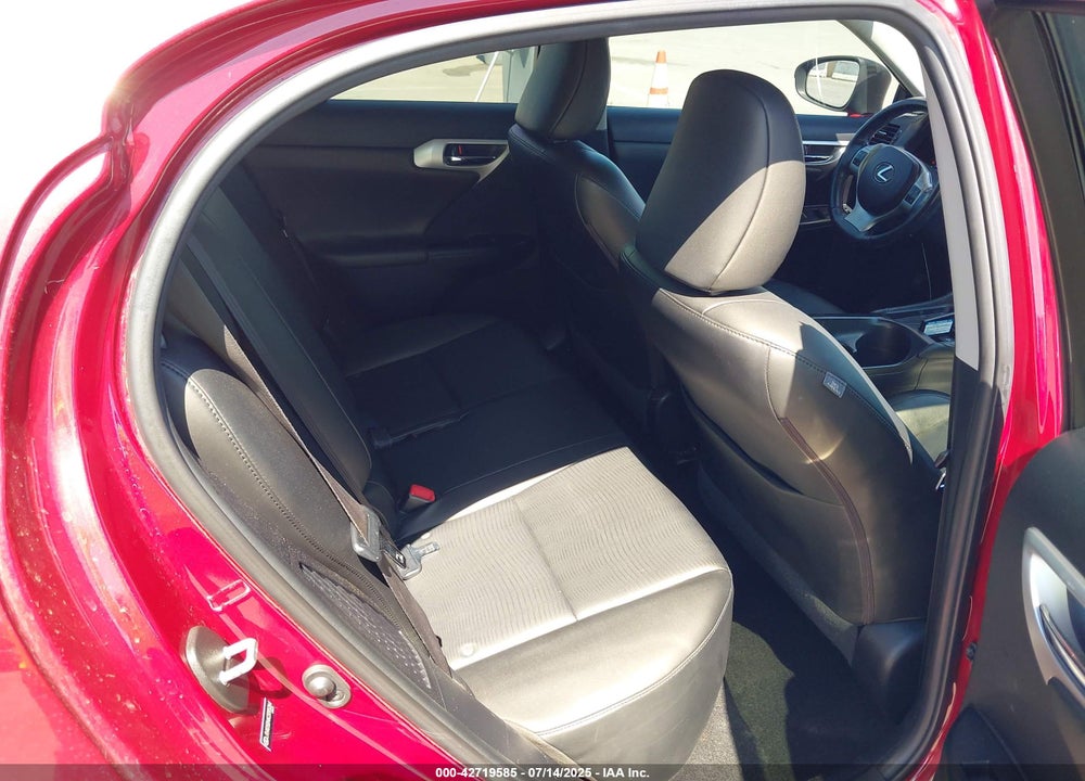 2012 LEXUS CT 200H PREMIUM VIN: JTHKD5BH6C2095264