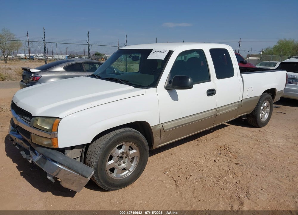 2005 CHEVROLET SILVERADO 1500 LS VIN: 2GCEC19TX51223190