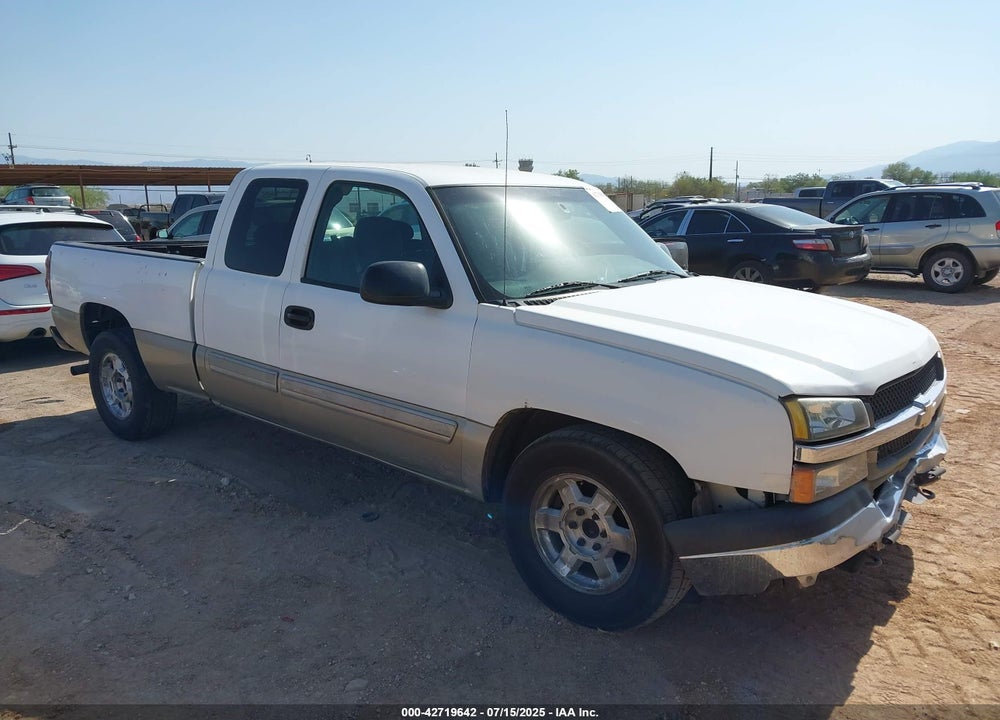 2005 CHEVROLET SILVERADO 1500 LS VIN: 2GCEC19TX51223190