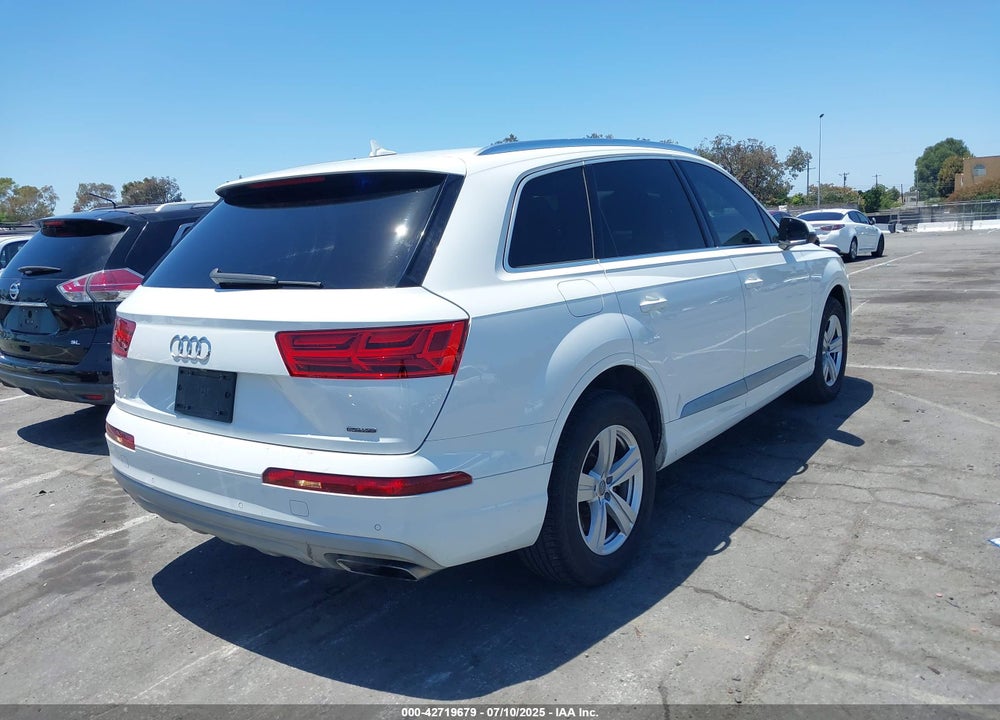 2018 AUDI Q7 2.0T PREMIUM VIN: WA1AHAF78JD017687