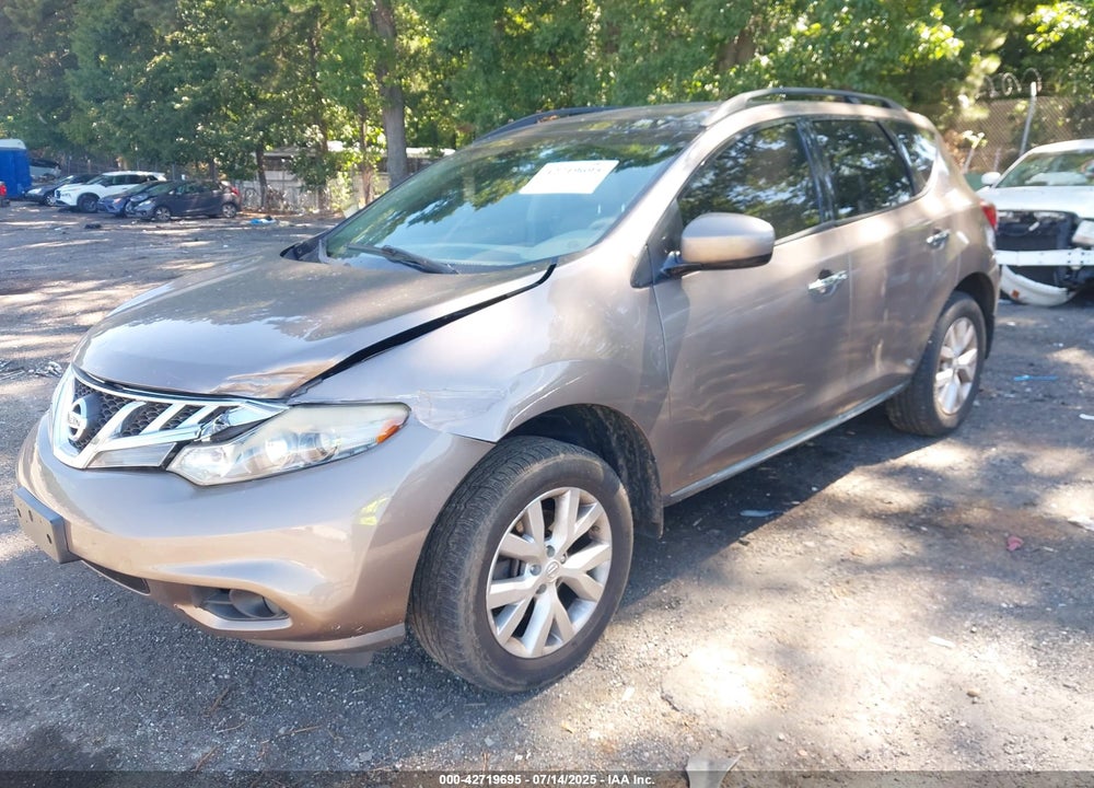 2014 NISSAN MURANO SL VIN: JN8AZ1MW5EW513431