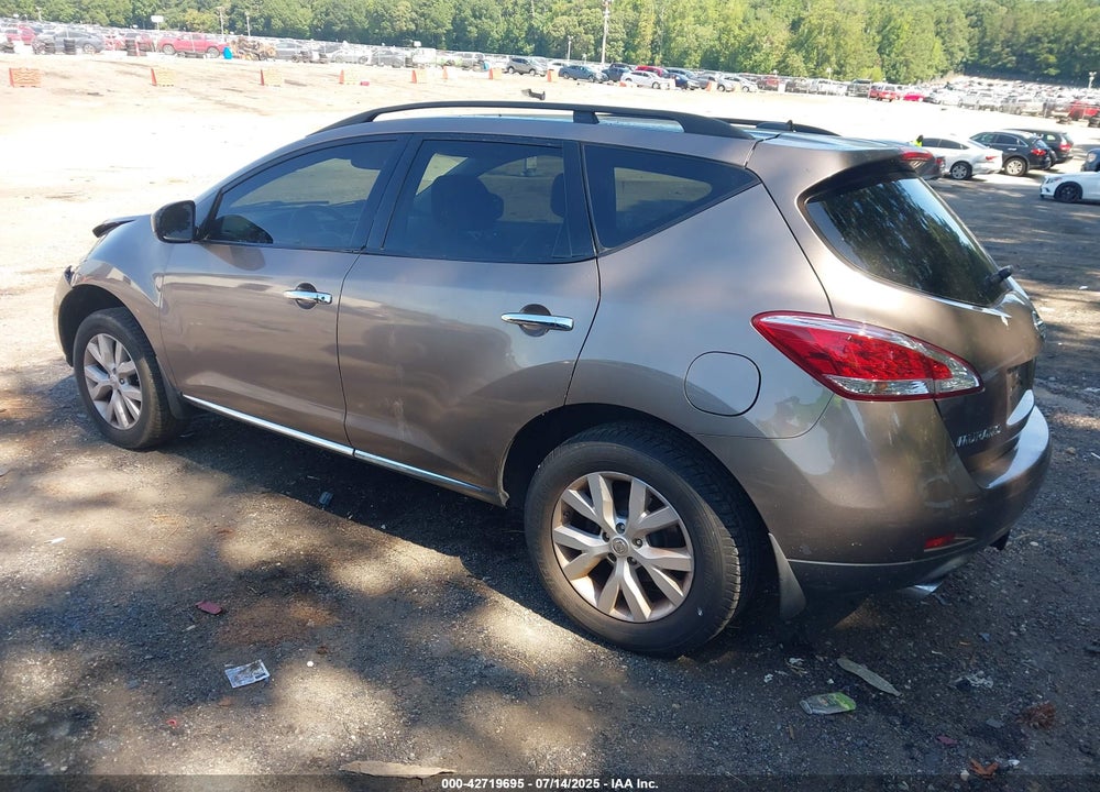 2014 NISSAN MURANO SL VIN: JN8AZ1MW5EW513431