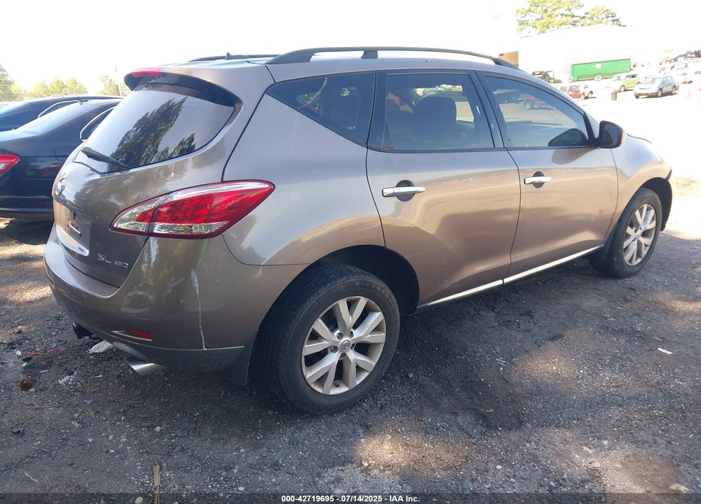 2014 NISSAN MURANO SL VIN: JN8AZ1MW5EW513431