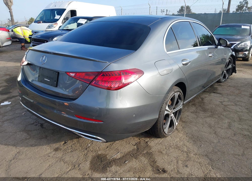 2022 MERCEDES-BENZ C CLASS VIN: W1KAF4GB4NR037871