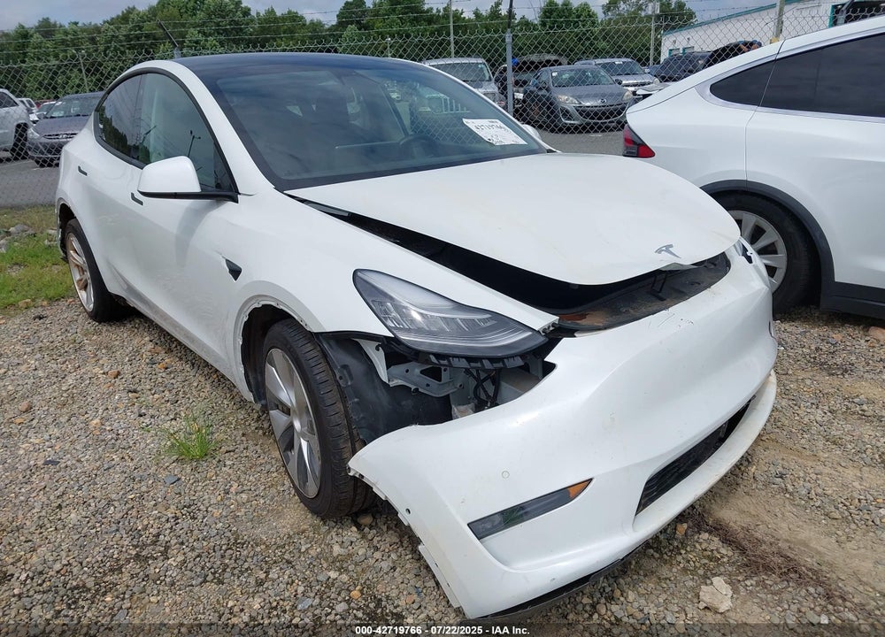 2020 TESLA MODEL Y LONG RANGE DUAL MOTOR ALL-WHEEL DRIVE VIN: 5YJYGDEE5LF048058