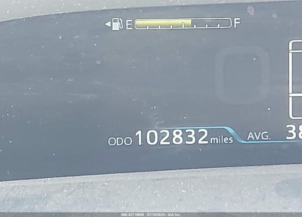 2016 TOYOTA PRIUS VIN: JTDKBRFU5G3013398