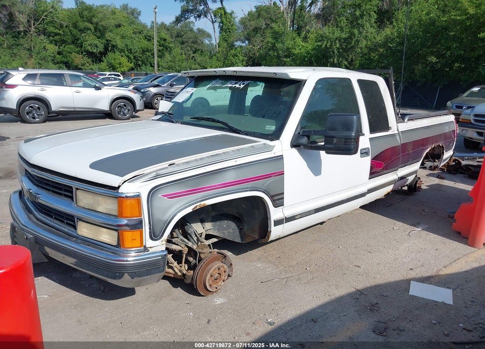 1996 CHEVROLET GMT-400 K1500 VIN: 1GBEK19M5TE246789