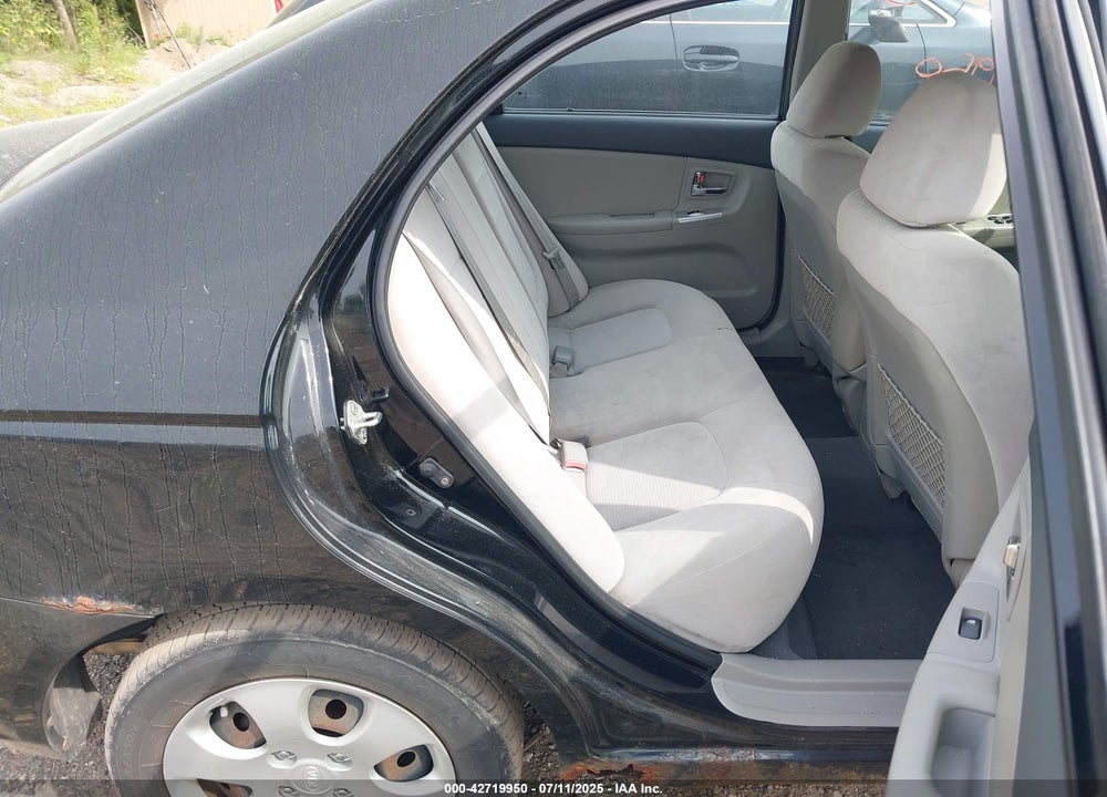 2008 KIA SPECTRA VIN: KNAFE121185534451