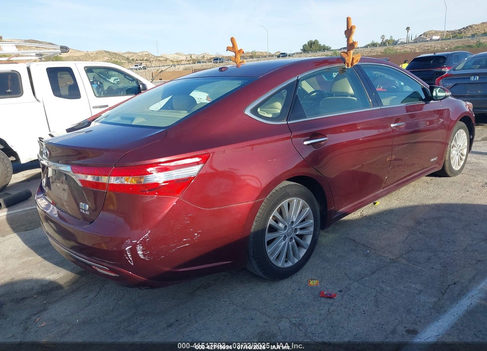 2014 TOYOTA AVALON HYBRID XLE TOURING VIN: 4T1BD1EB0EU032908