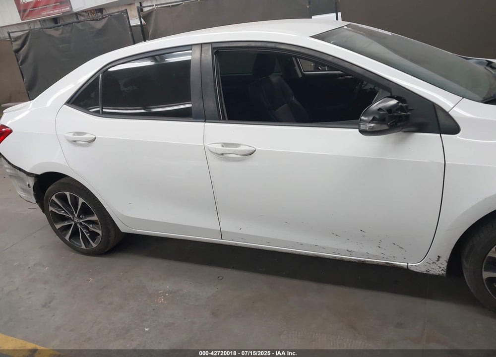 2018 TOYOTA COROLLA VIN: 2T1BURHE2JC105163