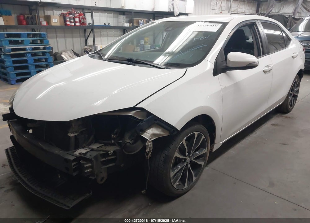 2018 TOYOTA COROLLA VIN: 2T1BURHE2JC105163