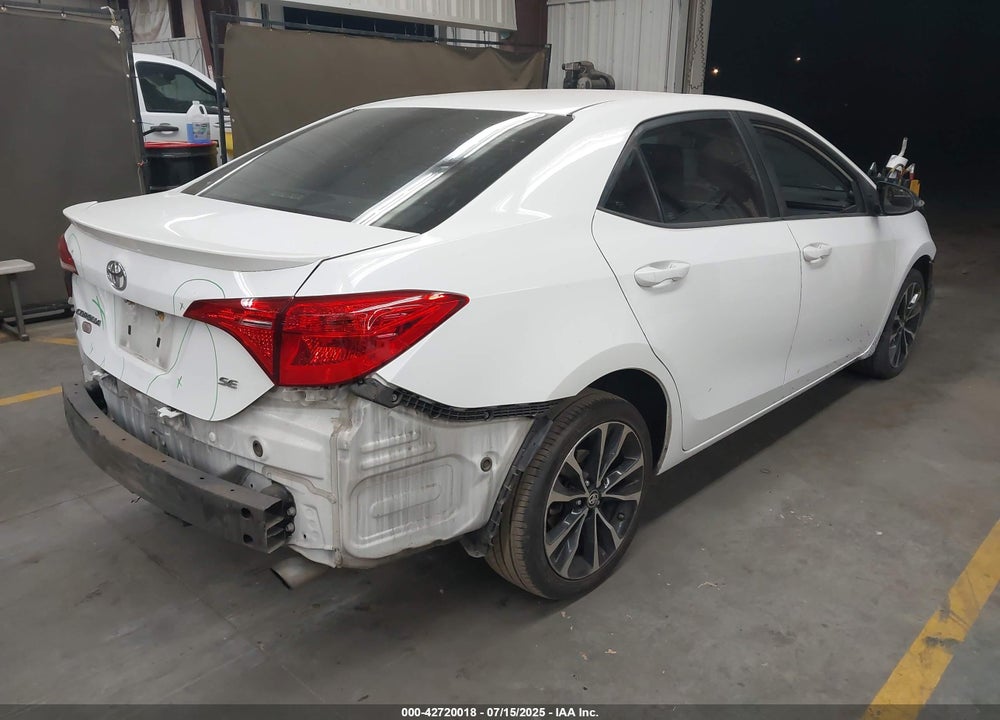 2018 TOYOTA COROLLA VIN: 2T1BURHE2JC105163