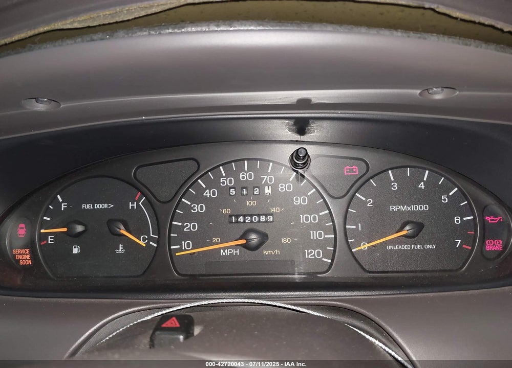 1997 MERCURY SABLE VIN: 1MELM53S9VA664874