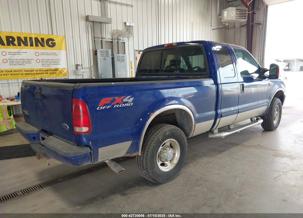 2003 FORD F-250 LARIAT/XL/XLT VIN: 1FTNX21L43EB43448