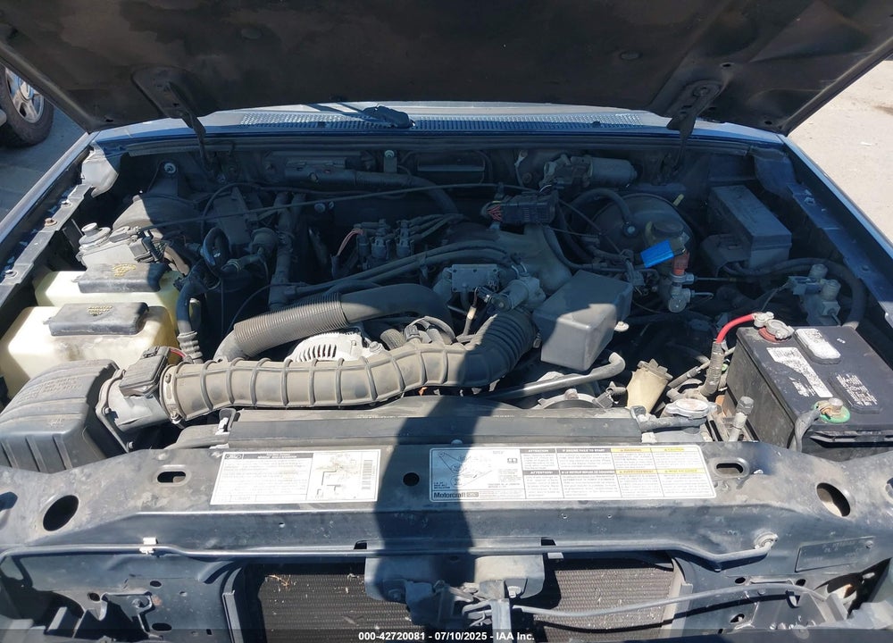 2000 FORD RANGER XL/XLT VIN: 1FTYR14V1YPA22886