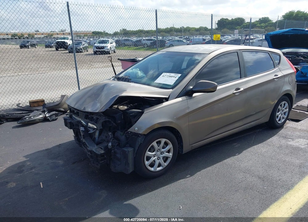 2012 HYUNDAI ACCENT VIN: KMHCT5AE1CU007575