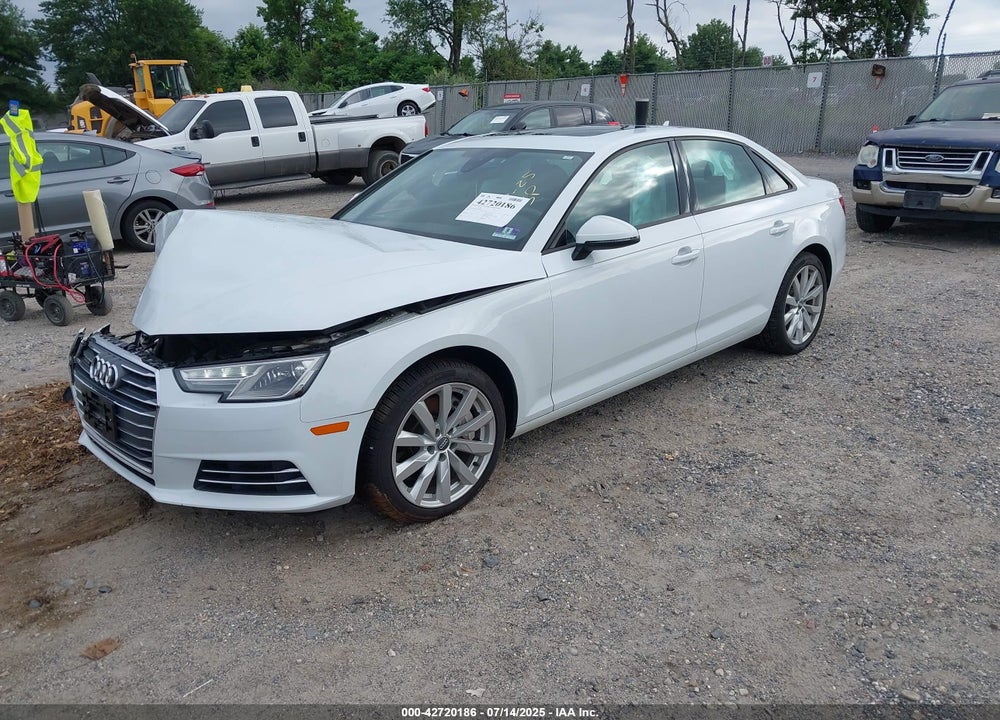 2017 AUDI A4 VIN: WAUANAF43HN060047