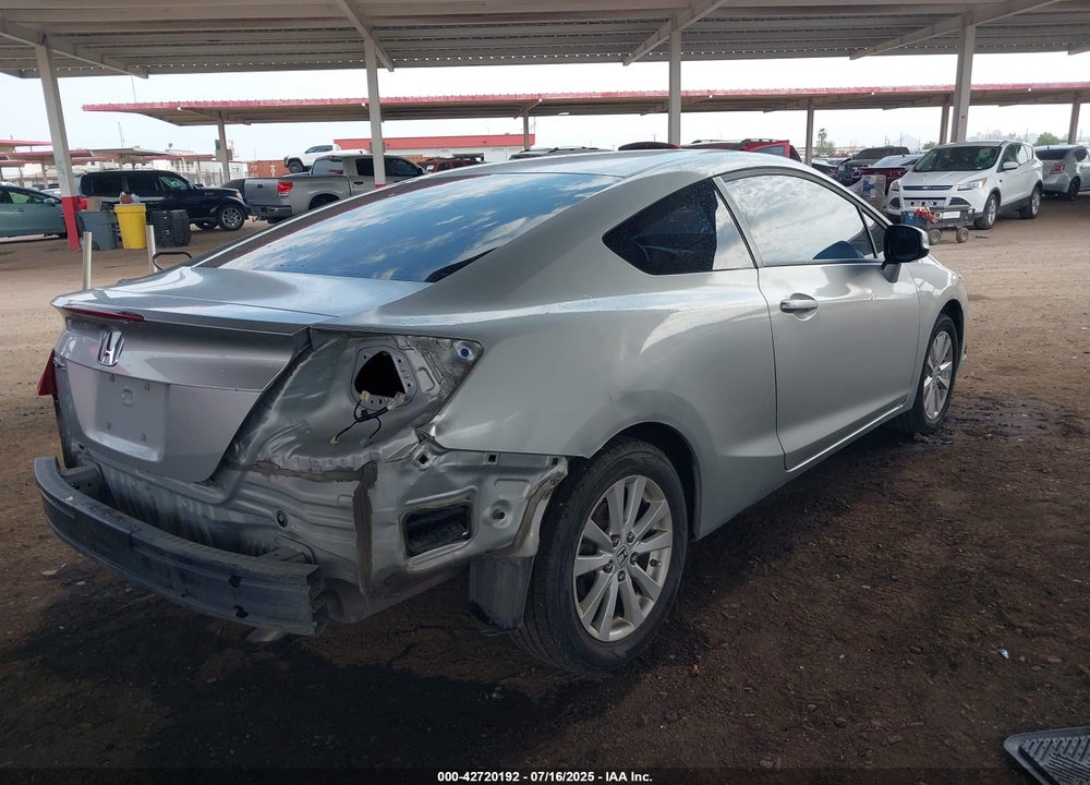 2012 HONDA CIVIC VIN: 2HGFG3B86CH504726