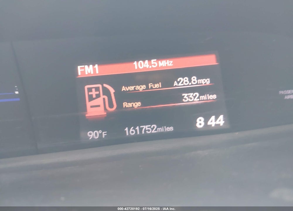 2012 HONDA CIVIC VIN: 2HGFG3B86CH504726