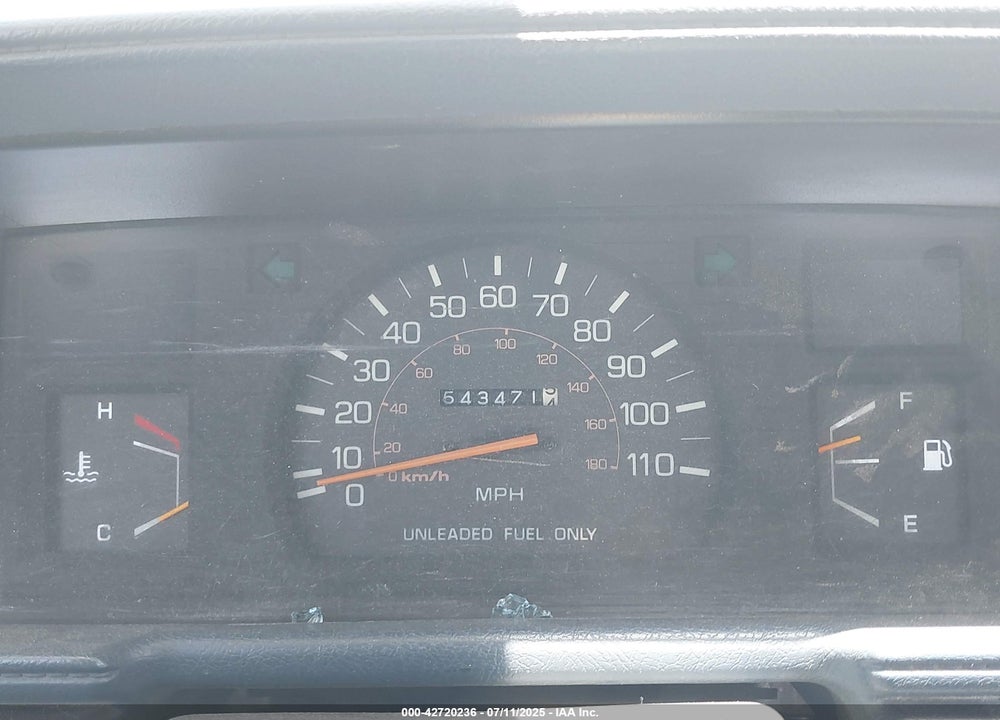 1988 TOYOTA PICKUP 1/2 TON RN55 DLX VIN: JT4RN55D2J7027985