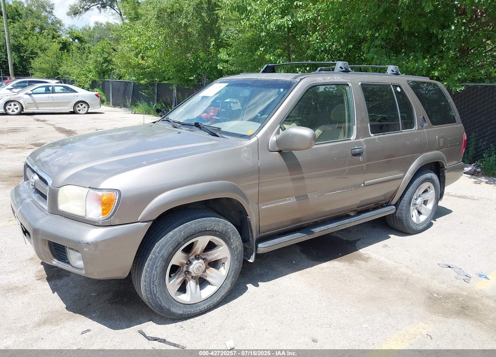 2002 NISSAN PATHFINDER LE VIN: JN8DR09Y12W745845