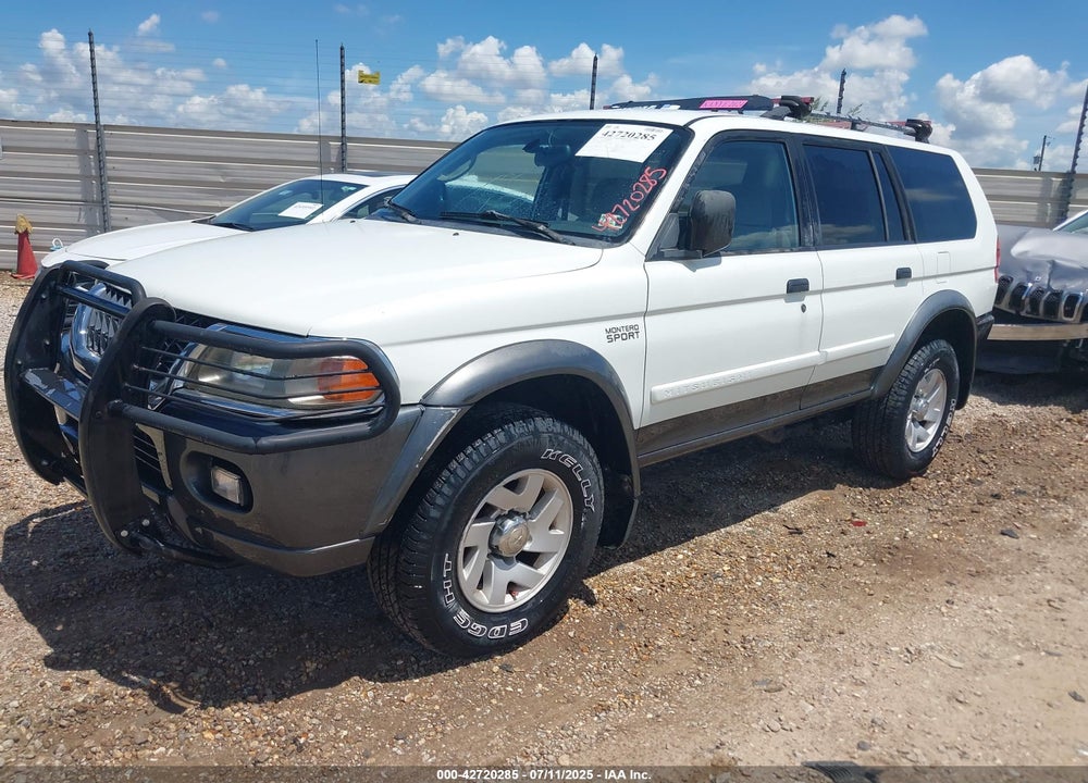 2001 MITSUBISHI MONTERO SPORT XLS VIN: JA4MT31H61P036941