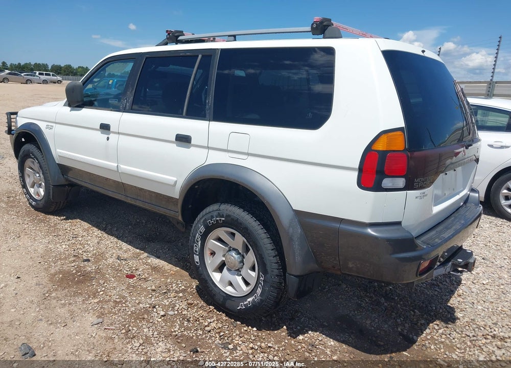 2001 MITSUBISHI MONTERO SPORT XLS VIN: JA4MT31H61P036941