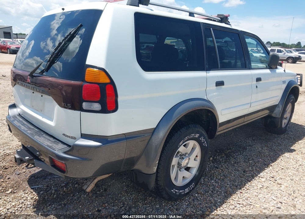 2001 MITSUBISHI MONTERO SPORT XLS VIN: JA4MT31H61P036941