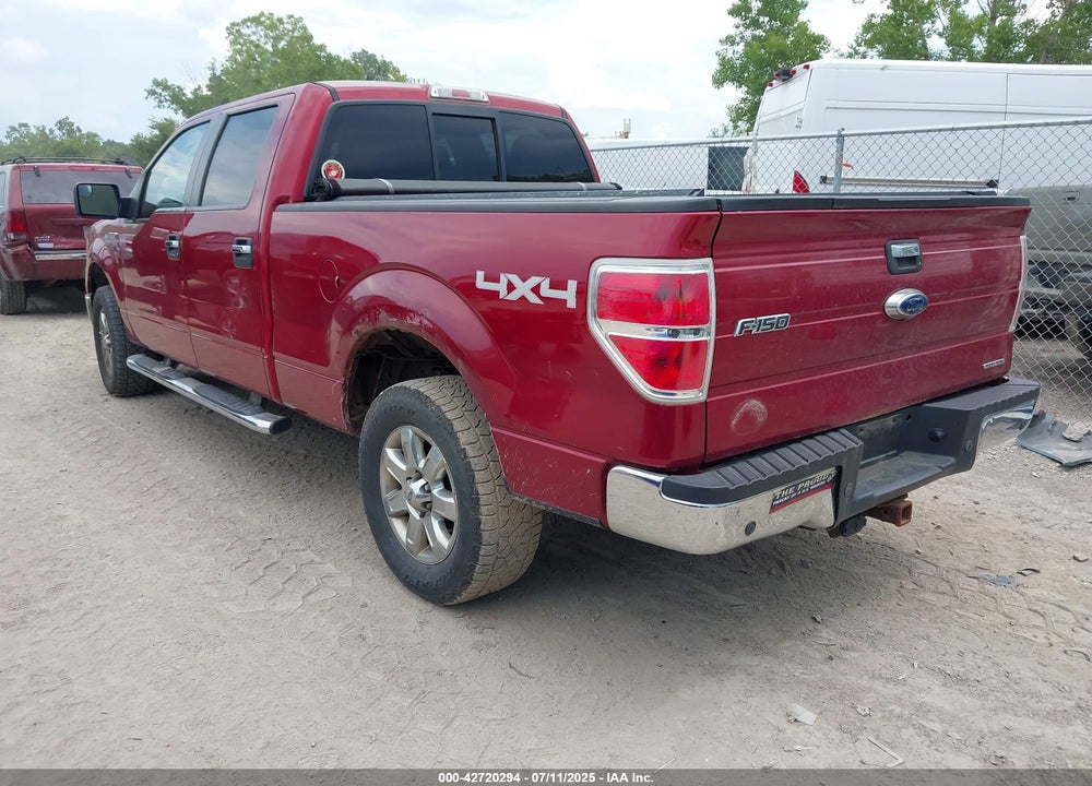 2013 FORD F-150 VIN: 1FTFW1EF3DKE15271