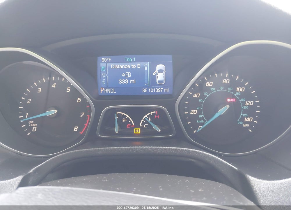 2014 FORD FOCUS VIN: 1FADP3F23EL206724