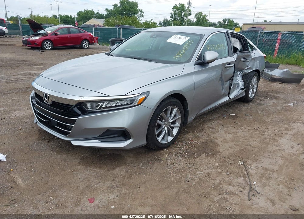 2022 HONDA ACCORD VIN: 1HGCV1F18NA027616