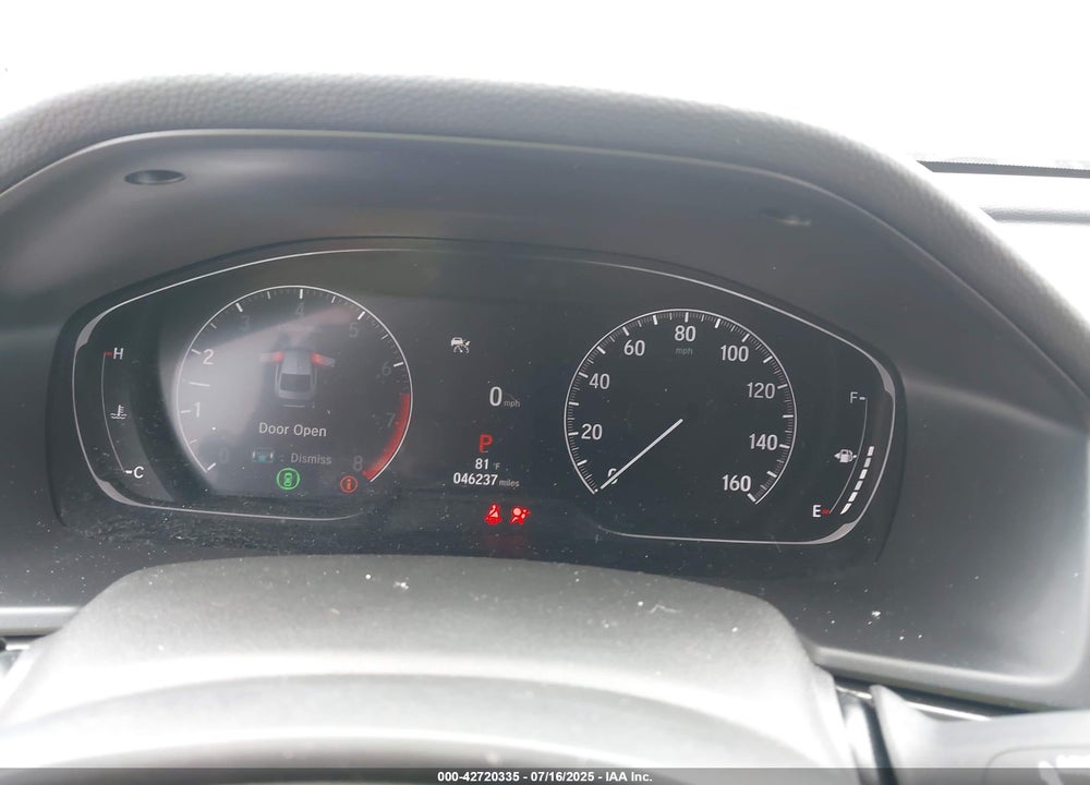 2022 HONDA ACCORD VIN: 1HGCV1F18NA027616