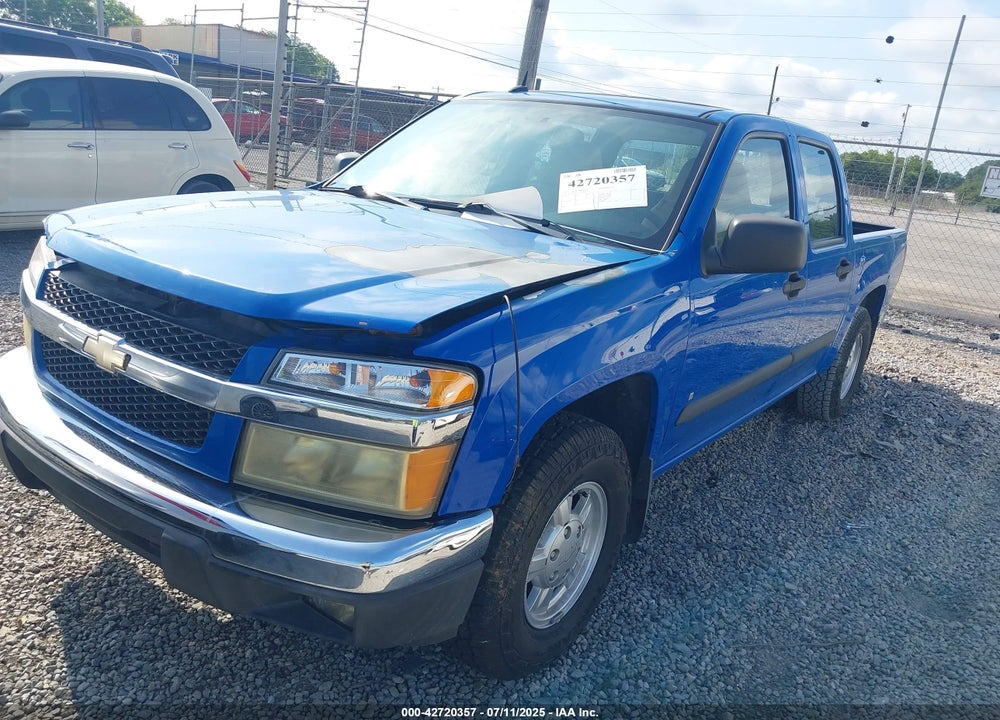 2007 CHEVROLET COLORADO LT VIN: 1GCCS13E678236376