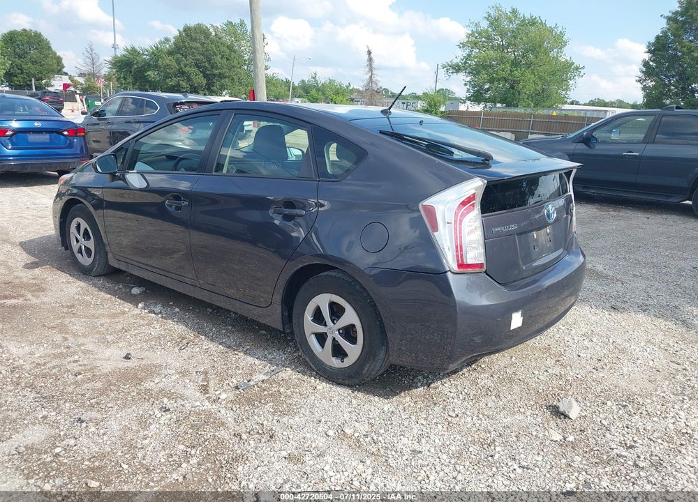 2013 TOYOTA PRIUS VIN: JTDKN3DU6D5587063