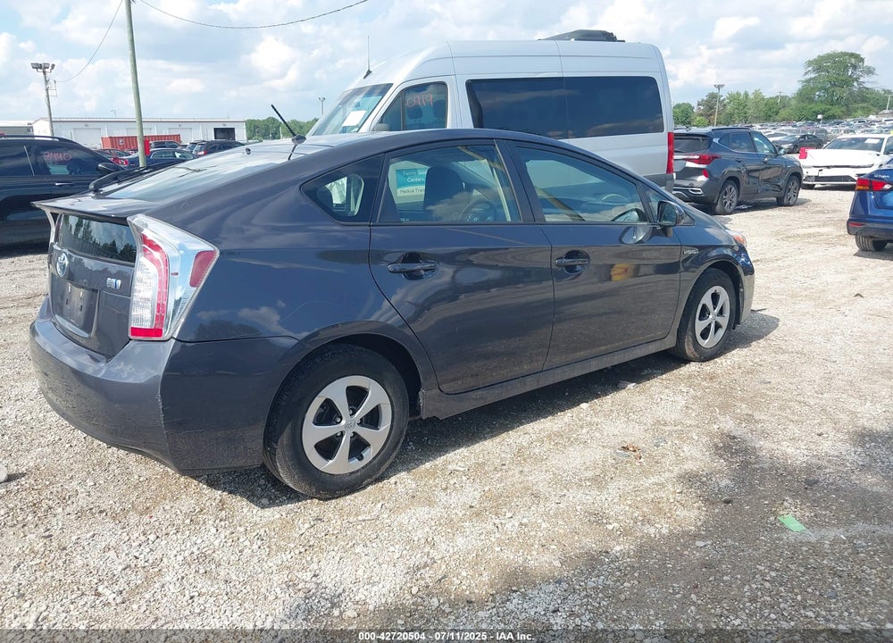 2013 TOYOTA PRIUS VIN: JTDKN3DU6D5587063