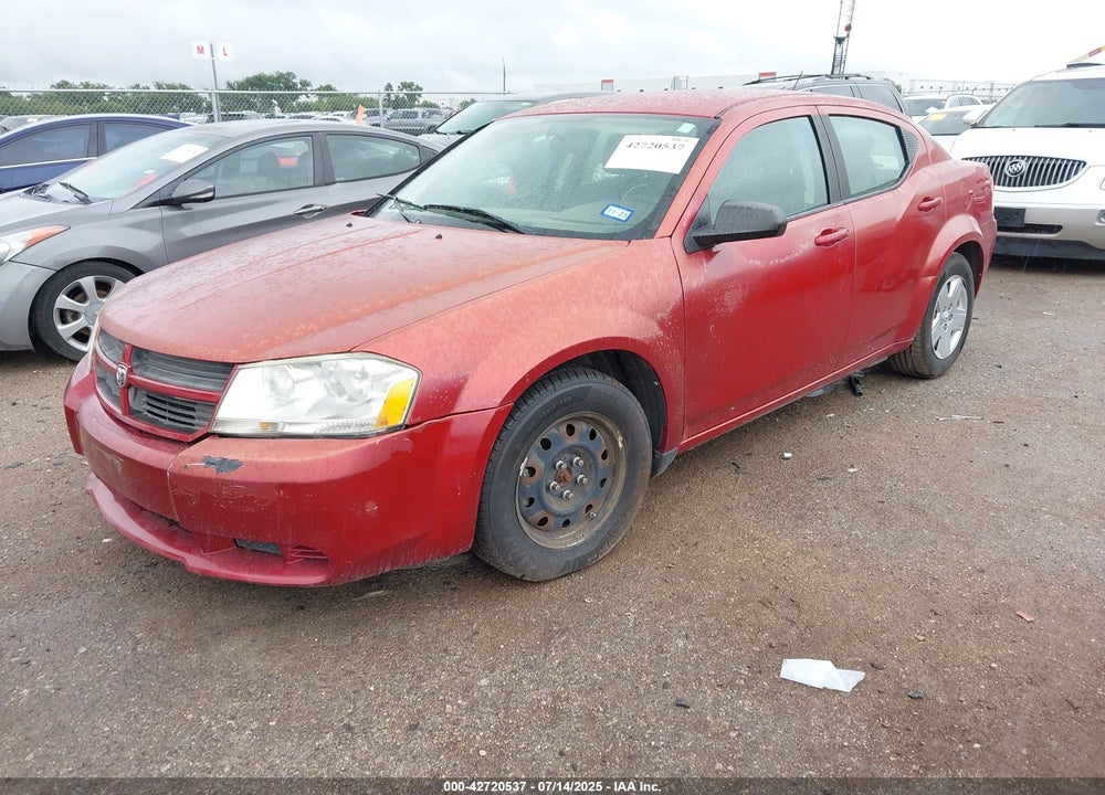 2010 DODGE AVENGER VIN: 1B3CC4FB0AN124912