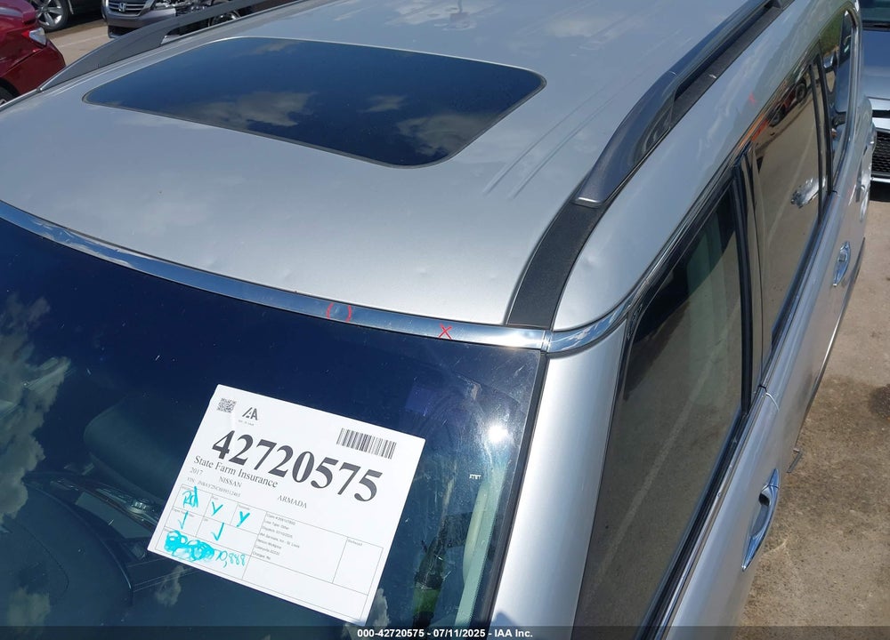 2017 NISSAN ARMADA VIN: JN8AY2NC6H9512465