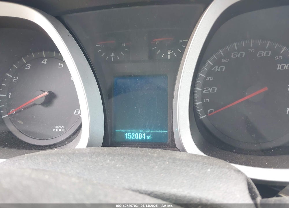 2012 CHEVROLET EQUINOX VIN: 2GNFLCEK0C6102446