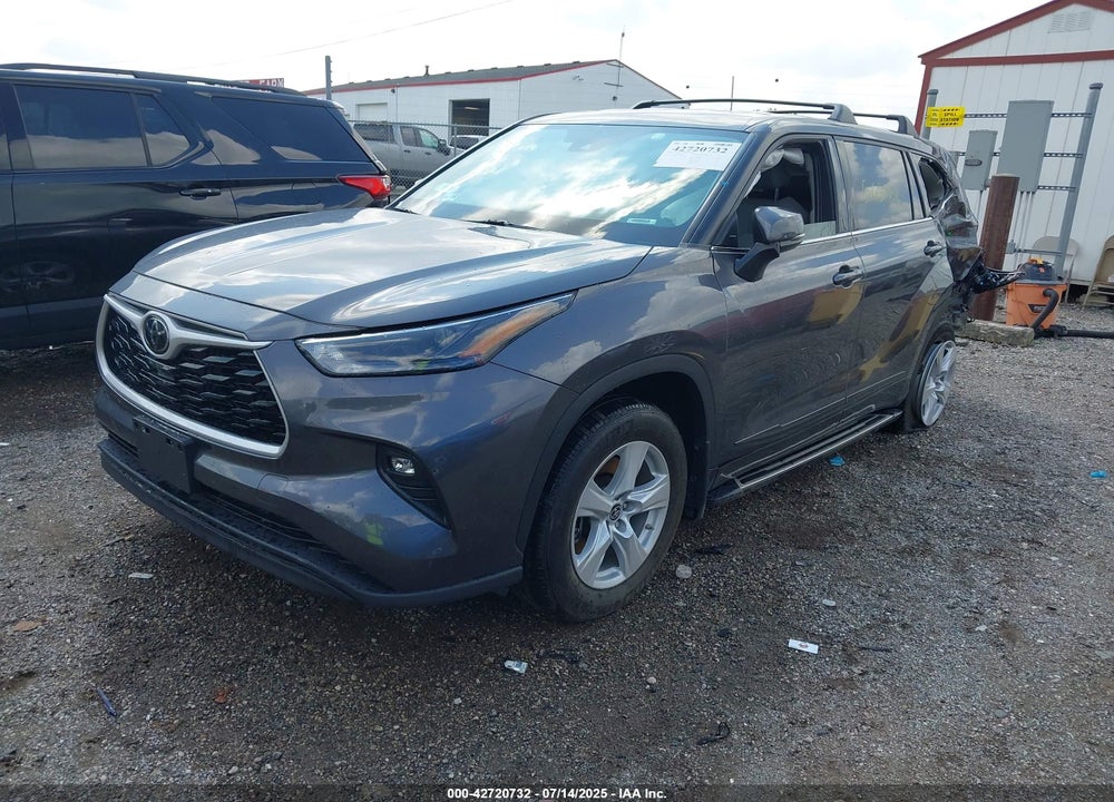 2022 TOYOTA HIGHLANDER VIN: 5TDBZRBH0NS571742