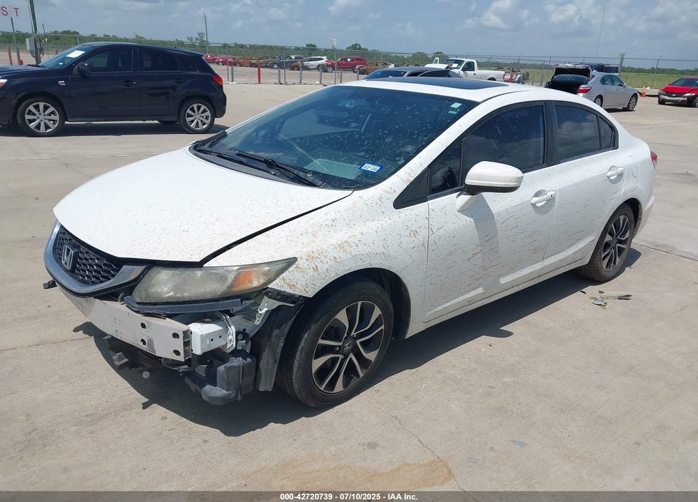 2014 HONDA CIVIC VIN: 19XFB2F86EE055399