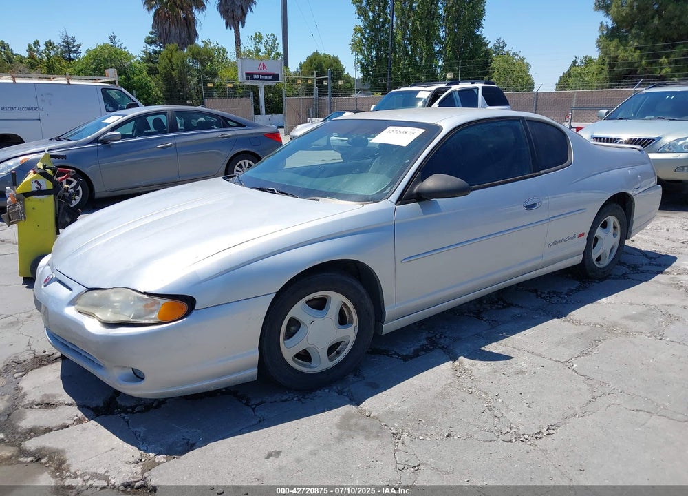 2003 CHEVROLET MONTE CARLO SS VIN: 2G1WX12KX39269071