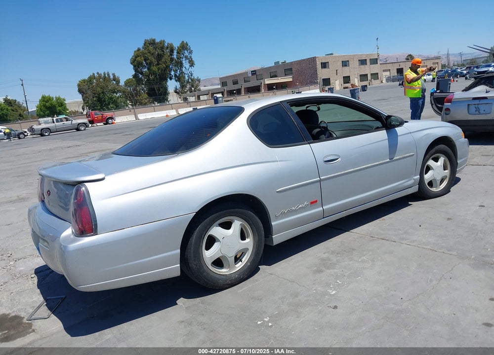 2003 CHEVROLET MONTE CARLO SS VIN: 2G1WX12KX39269071