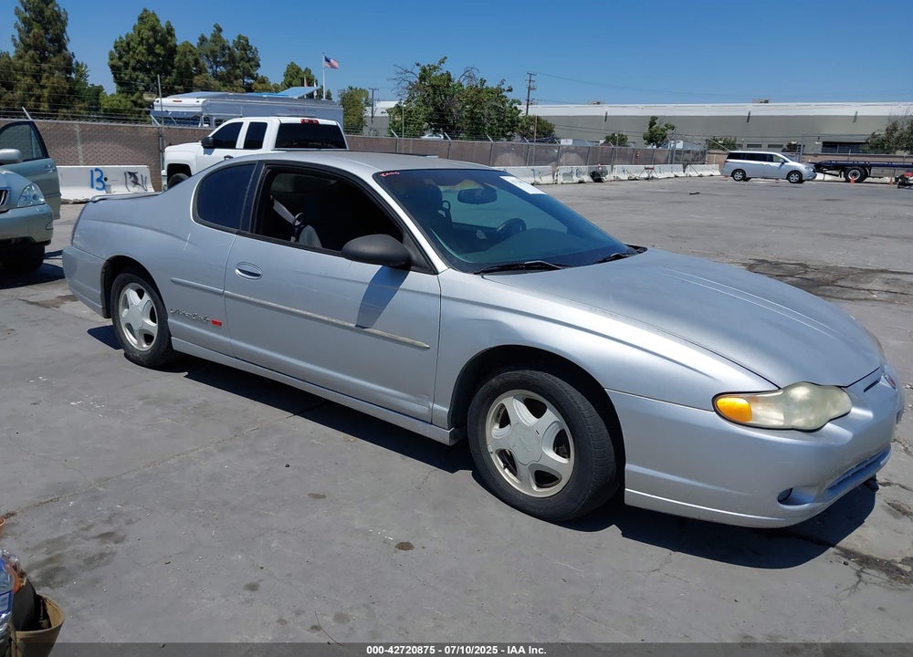 2003 CHEVROLET MONTE CARLO SS VIN: 2G1WX12KX39269071