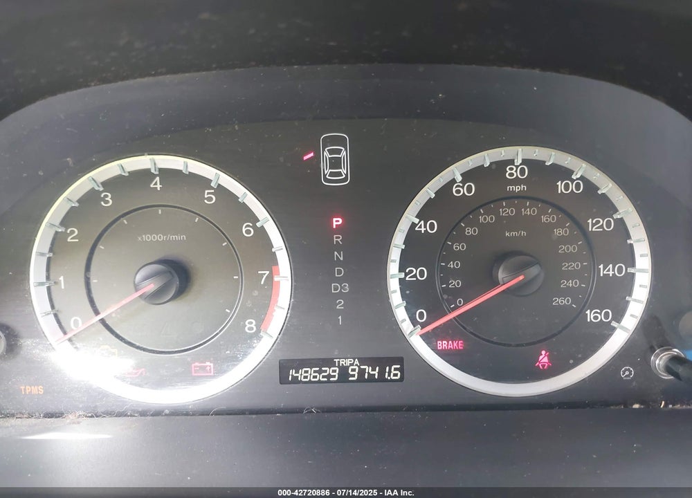 2010 HONDA ACCORD VIN: 5KBCP3F83AB006001